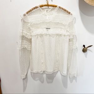 Express lace top